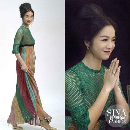 顏值還是完美滴，只是那裙子是個什么鬼