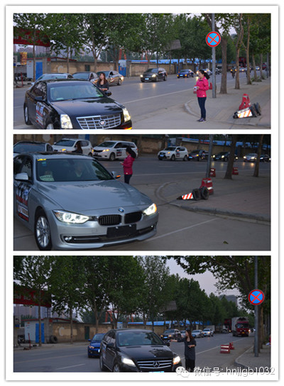 七點(diǎn)二十左右，43輛車分批駛?cè)電W斯卡汽車影院并領(lǐng)取電影票。