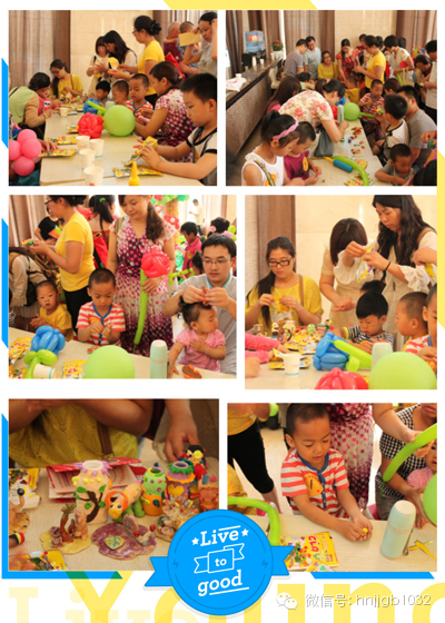 超級粘土現(xiàn)在也加入到了魔法氣球活動中來，由蕃茄田老師指導(dǎo)的手工DIY活動如火如荼進行著