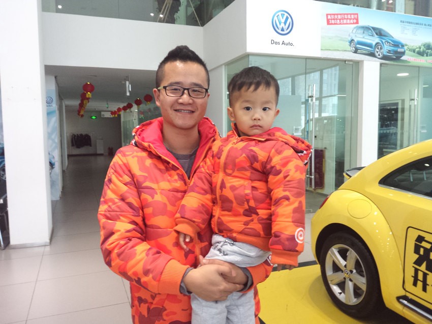 父子同款，瞧這給美的！