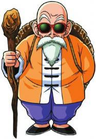 　《七龍珠》經(jīng)典形象龜仙人。