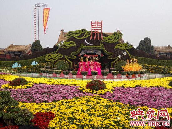 中國開封菊花文化節(jié)主會場開園 中國開封菊花文化節(jié)主會場開園