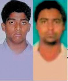 輪奸女記者一案中的兩名主要嫌疑犯。