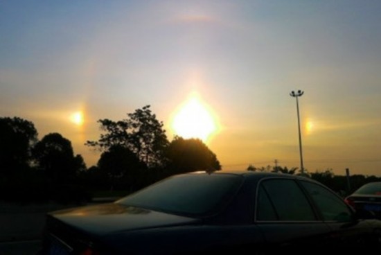 上海現(xiàn)“3個(gè)太陽”