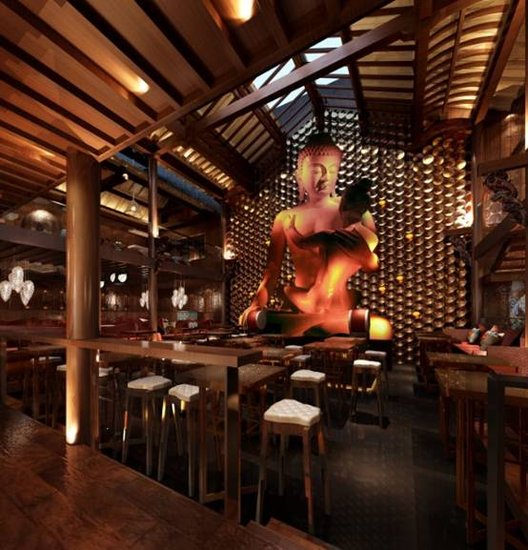 佛像“助陣”酒吧，爭議炸開鍋