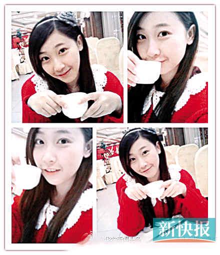 微博上的華農"90后美女教師"。