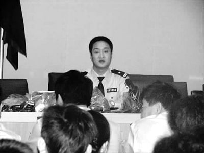 原夏縣公安局長孫宏軍資料圖。他涉嫌違紀(jì)違法目前被調(diào)查。
