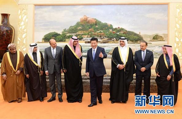 習近平唔海合會代表團：望早日簽署自貿(mào)協(xié)定