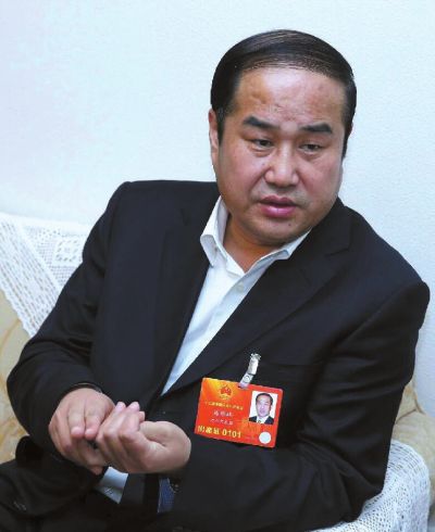 保定市長(zhǎng)馬譽(yù)峰。資料圖片