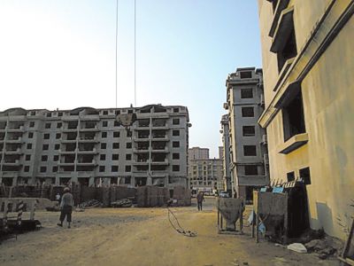 　適園雅居小區(qū)，已建起13棟住宅樓。
