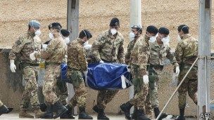 意大利海軍相信他們將發(fā)現(xiàn)更多海難死者。