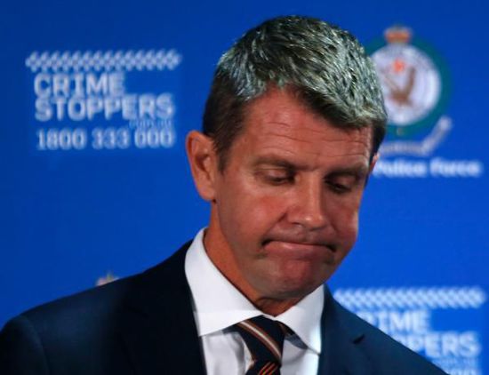 　新南威爾士州州長(zhǎng)Mike Baird出席新聞發(fā)布會(huì)。