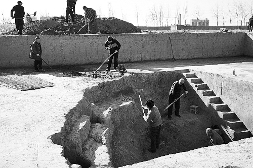 洛陽：洛倉(cāng)遺址面積相當(dāng)于50個(gè)標(biāo)準(zhǔn)足球場(chǎng)