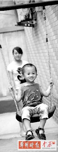 張麗梅說，兒子的每張笑臉，都會讓自己看到希望。