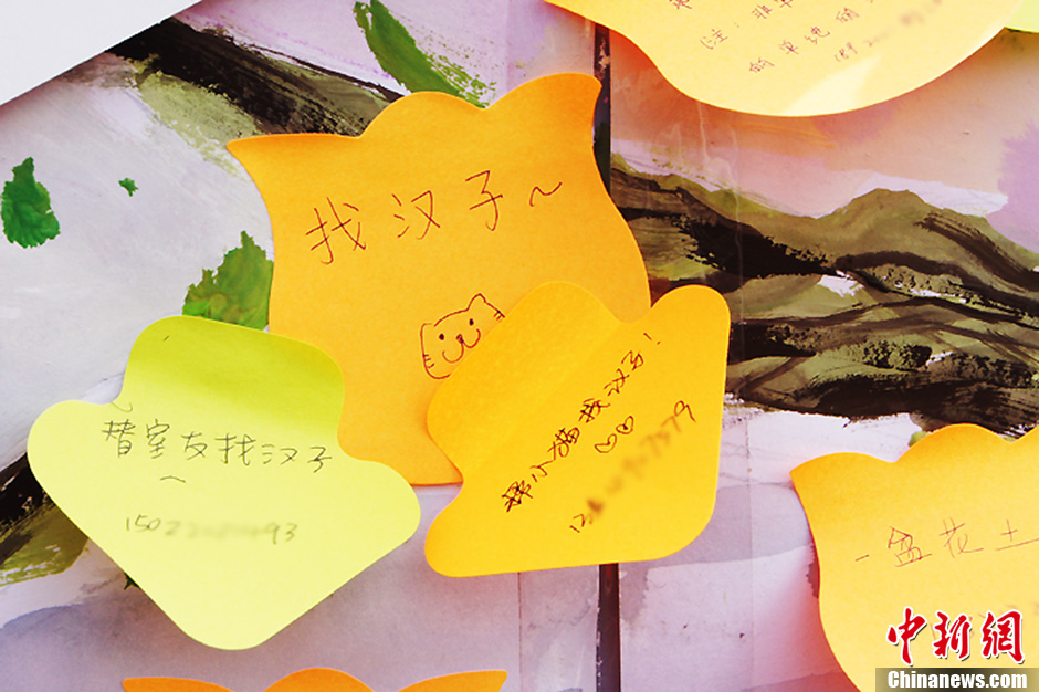 圖為南開(kāi)大學(xué)女生的“女生節(jié)”心愿。