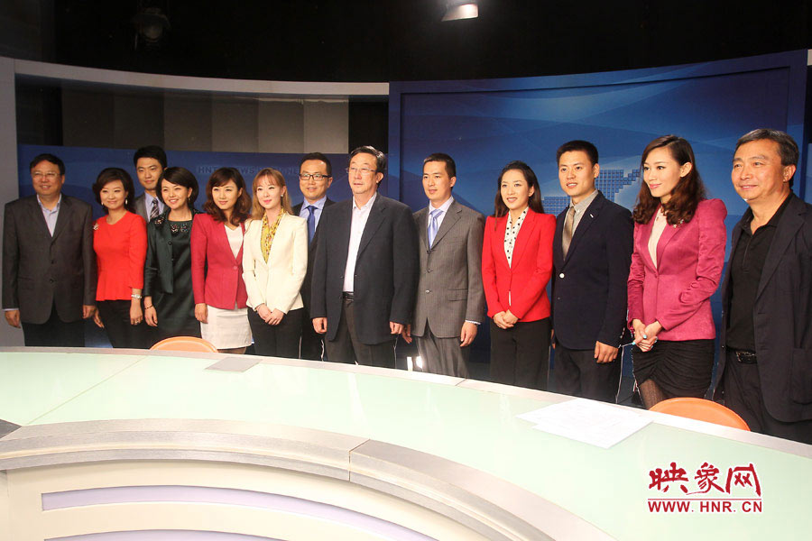 河南省委書記、省人大常委會(huì)主任郭庚茂視察河南人民廣播電臺(tái) 映象網(wǎng)記者邵恰 段晉哲/攝