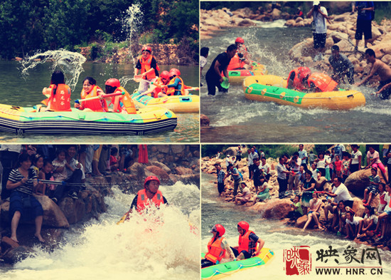 第二屆河南汝陽(yáng)漂流節(jié)在洛陽(yáng)恐龍谷漂流景區(qū)盛大舉行 第二屆河南汝陽(yáng)漂流節(jié)在洛陽(yáng)恐龍谷漂流景區(qū)盛大舉行