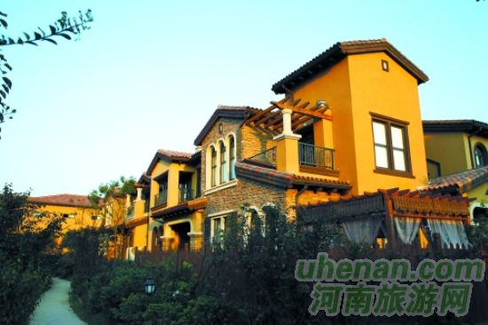 花都溫泉，從天空下走到房間里