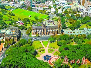 　　悉尼海德公園。