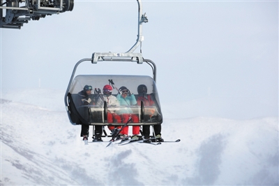 云頂樂(lè)園的高速纜車(chē)。