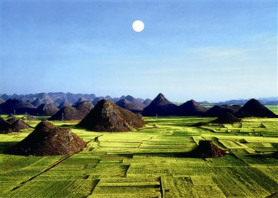 云南羅平的油菜花,堪稱浩瀚無(wú)邊 云南羅平的油菜花,堪稱浩瀚無(wú)邊