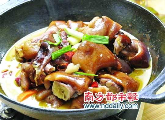 臘豬腳跟鹵豬手、南乳豬手味道是完全不同的