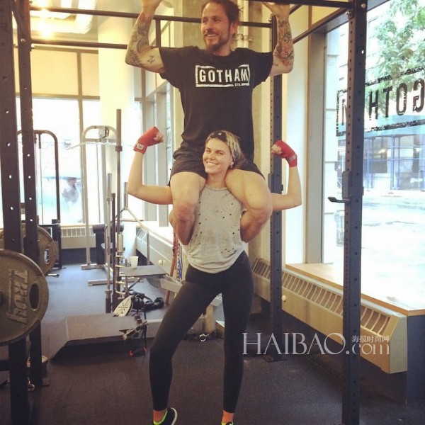 超?，旣惸取ち詹?(Maryna Linchuk) 近期健身私照