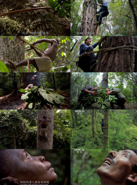 網(wǎng)友上傳《舌尖2》與BBC視頻截圖對(duì)比照