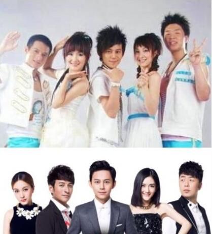 何炅曬快樂家族洗剪吹舊照