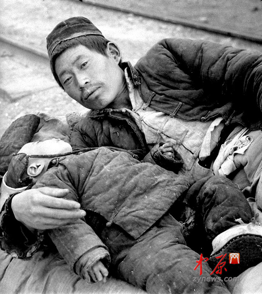 饑荒受災(zāi)者，父與子