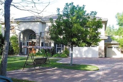 張曙光在美國的豪宅。資料圖片