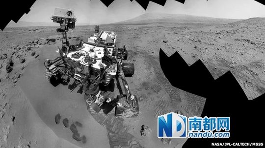 “好奇”號(hào)探測(cè)器在火星上發(fā)現(xiàn)水。