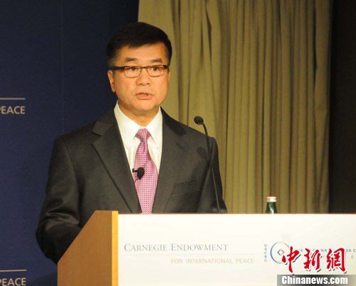 資料圖：美國駐華大使駱家輝。中新社發(fā) 德永健 攝