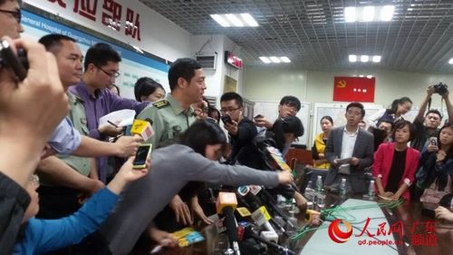 廣州軍區(qū)廣州總醫(yī)院發(fā)布會現(xiàn)場。