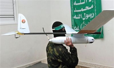 無(wú)人機(jī)：哈馬斯自制，在以領(lǐng)土上偵察時(shí)被擊落。