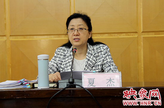 河南省委常委、組織部部長(zhǎng)夏杰