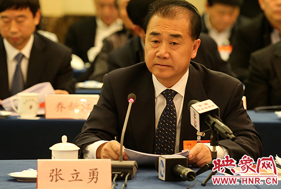 全國人大代表、河南省高級人民法院院長張立勇