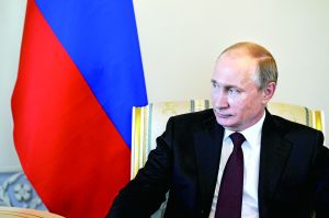 普京時(shí)隔10天來(lái)首次公開(kāi)露面，3月16日，他在圣彼得堡會(huì)見(jiàn)吉爾吉斯斯坦總統(tǒng)阿坦巴耶夫。