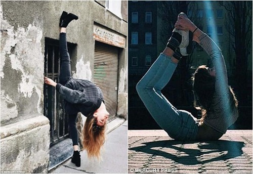 反重力美女成網紅