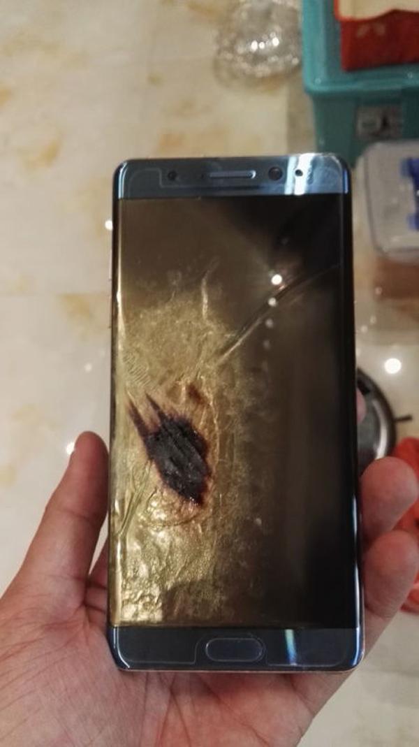 國行版三星Note 7也炸了？京東確認這個訂單是真的
