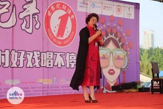 苗團(tuán)長(zhǎng)專程從河北趕來參加挑戰(zhàn)