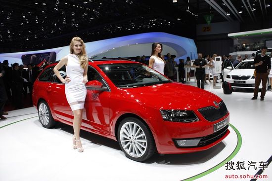 全新斯柯達(dá)明銳Combi日內(nèi)瓦車展實(shí)拍