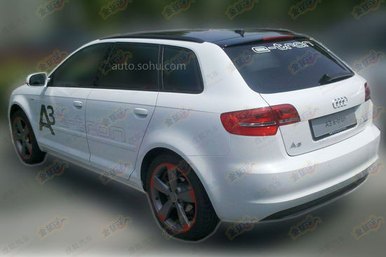 奧迪A3e-tron純電動(dòng)車(chē)型諜照