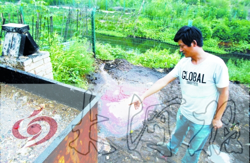 煉油點(diǎn)將骯臟、臭氣熏人的廢水直接排入溝渠。