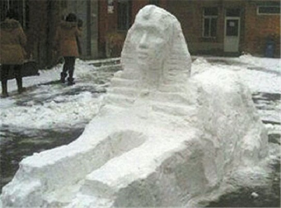 創(chuàng)意十足！日系列卡通雪人走紅