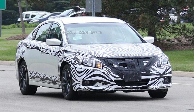 日產(chǎn)改款Altima諜照首曝 外觀將有所調(diào)整