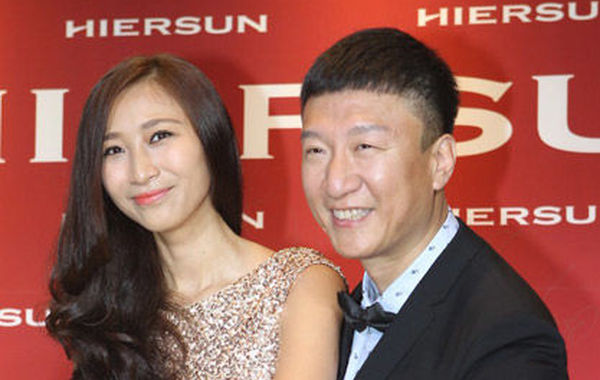 圖為孫紅雷、王駿迪夫婦。