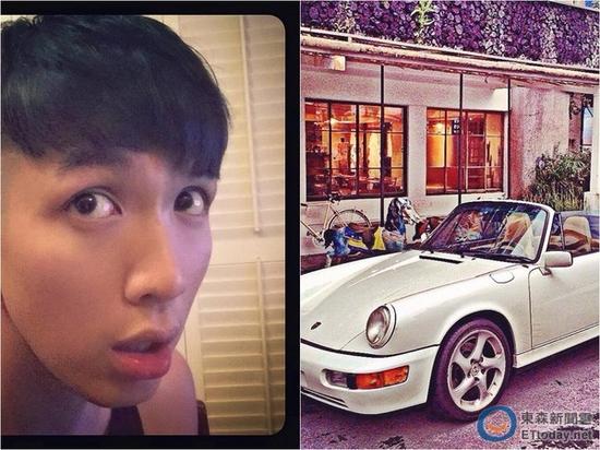 柯震東自己也擁有一輛法拉利跑車，但這次發(fā)生車禍并非他所駕駛，而出事后本人也沒做出說明。