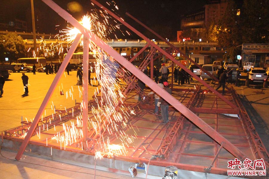 拆除現(xiàn)場。