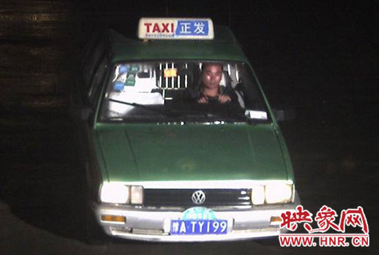 肇事嫌疑車輛及司機照片。